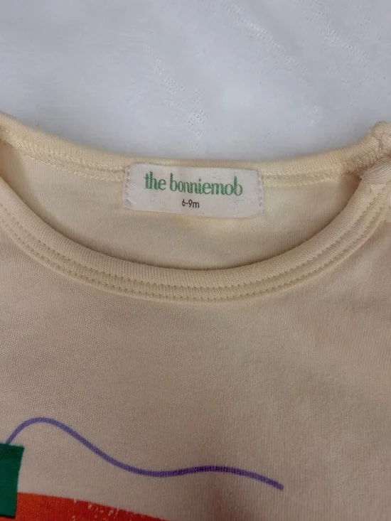 The Bonniemob Cream Long-Sleeve Kids' House Graphic Tee - Picture 3 of 6